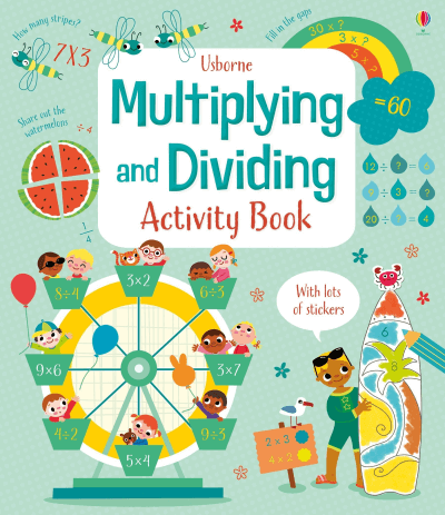 Usborne Multiplying and Dividing Activity Book 